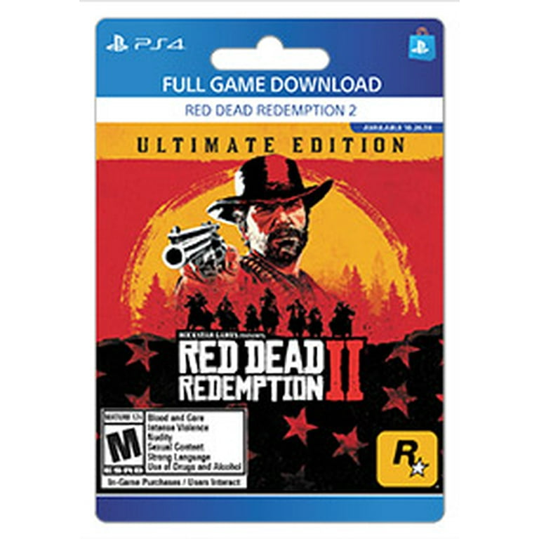 Red Dead Redemption 2 Ultimate Edition, Rockstar Games, Playstation,  [Digital Download] 