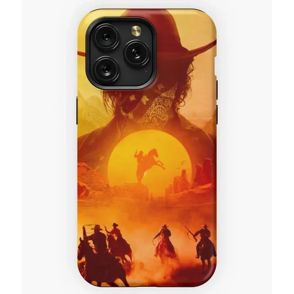 Red Dead Redemption Cowboy Wild West RDR2 Gaming Case for iPhone 11 12 13 14 15 16 17 Pro Max