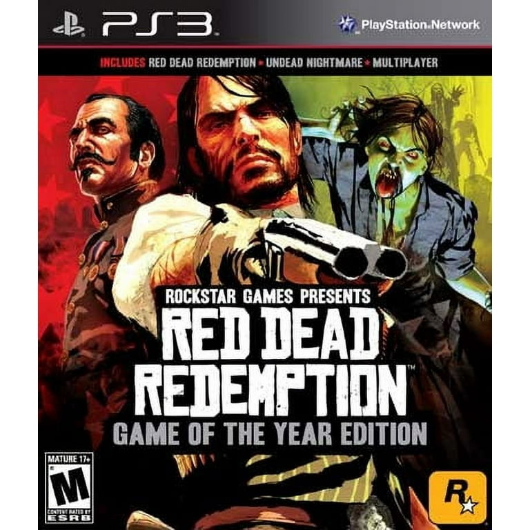 Red Dead Redemption Game of the Year Edition, Rockstar Games, PlayStation  3, 710425470066 