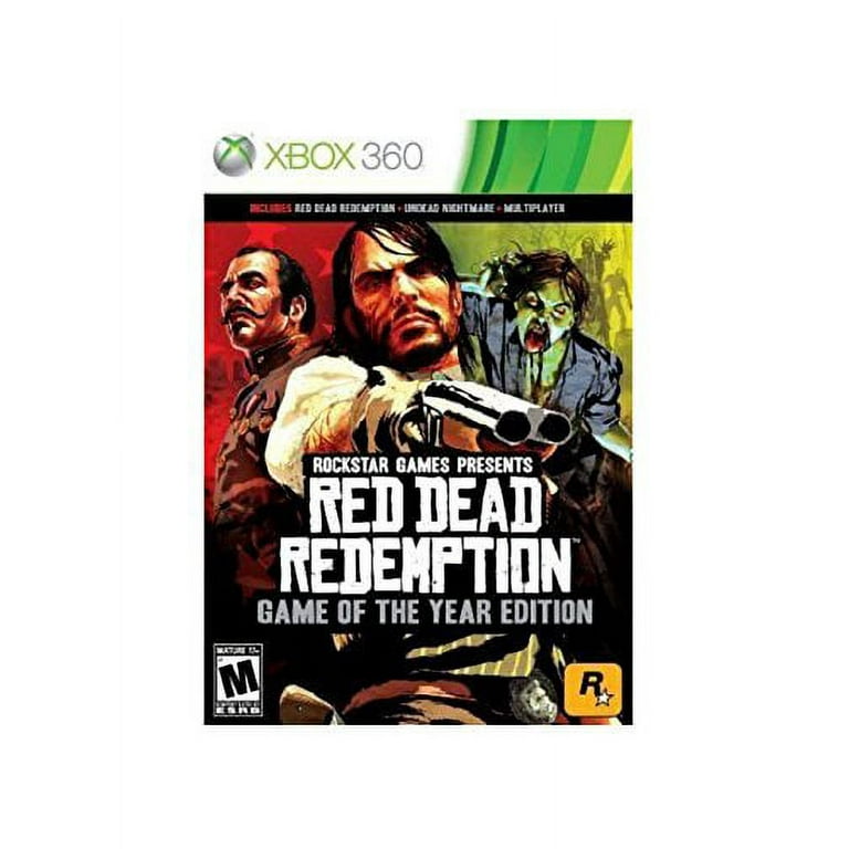 Red Dead Redemption -- Game of the Year Edition (Plays on Xbox One/Xbox 360)  NEW