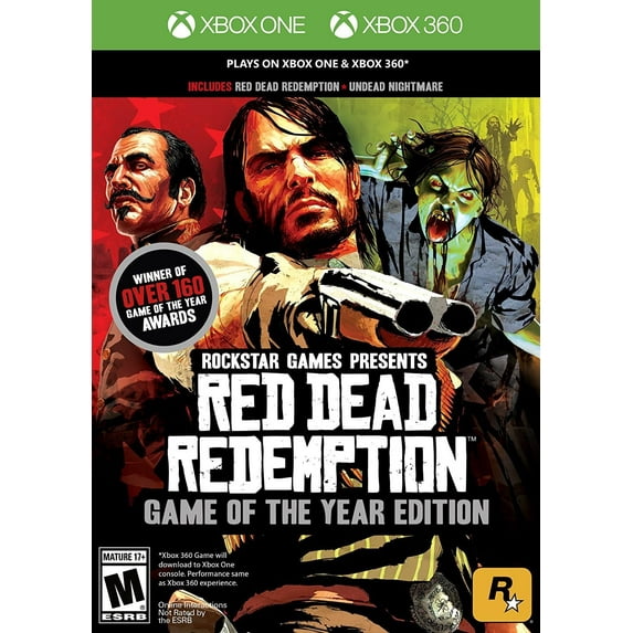 Red Dead Redemption: Game of the Year Edition - Xbox One and Xbox 360 (Refurbished)