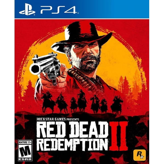 Restored Red Dead Redemption II Video Game, Action & Adventure, for Parental Controls, PlayStation 4, 1 Offline Player