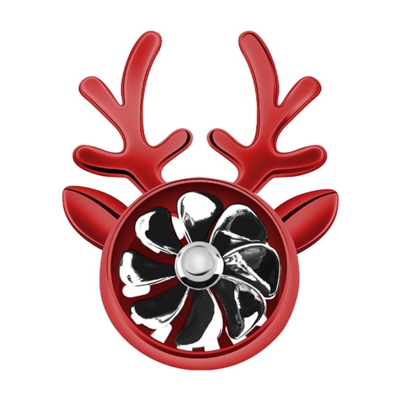Red Deer Antler Car Vent Clip Air Freshener With Perfume For Air Conditioner Outlet Decoration And Fragrance Dispersion In Vehicle Interior Adds Style And Fresh Scent To Your Car Driving E