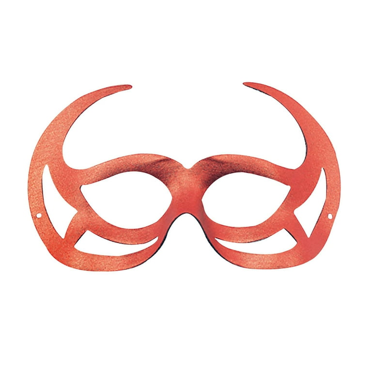 Red Demon Domino Eye Mask Masks Unisex Red Demon Domino Eye Mask Masks Unisex