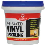 Red Devil 0532 1/2 Pint Pre-Mixed Vinyl Spackling Compound