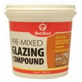 thumbnail image 1 of Red Devil 0664 Glazing Compound, Solid, Mild, Off-White, 1 qt Tub, 1 of 2