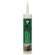 Red Devil 06970I, Plastic Rubber, White Pro Butyl Industrial Sealant, 0.95 lb