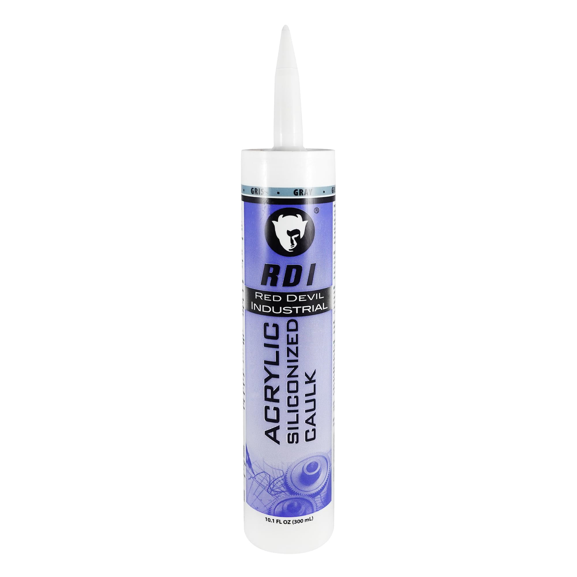 Red Devil 09260I RD Pro Celulon Adhesive Sealant - 10.1 Oz, White, Paintable, Water Cleanup