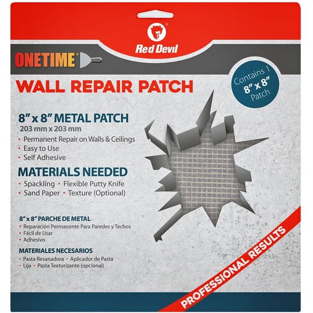 Red Devil Onetime Wall Repair Metal Patch - Shop Painting at H-E-B