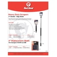 thumbnail image 1 of Red Devil 2108 Long Handle Heavy Duty Floor Scraper, 4-Pack, Metal, 4 Pack, 1 of 3
