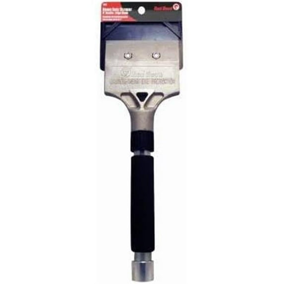 Red Devil 2108 Long Handle Heavy Duty Scraper with 4" Double-Edge Blade
