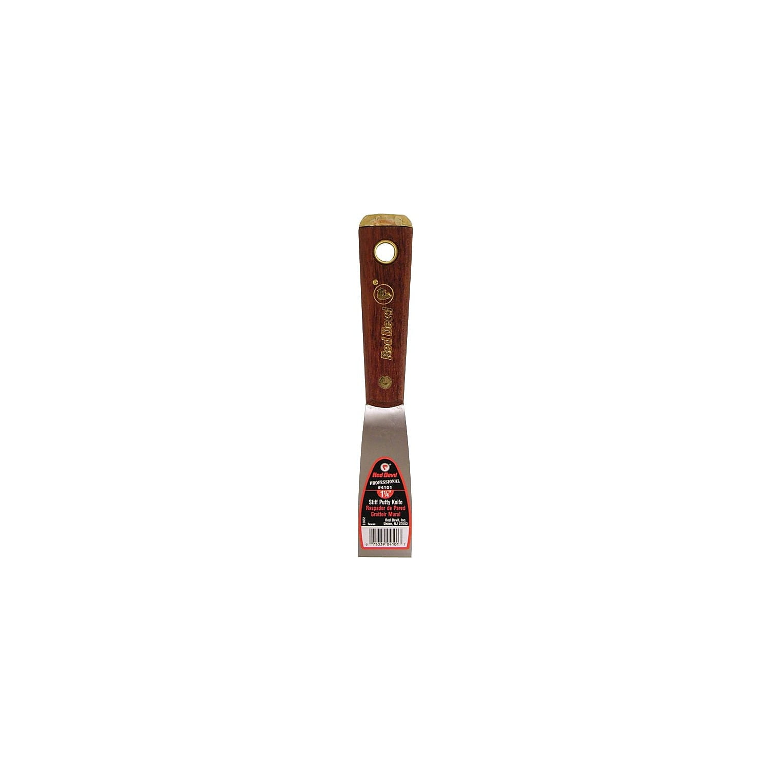 Red Devil 4100 Pro Series Putty Knife, 11/4" Width, Stiff