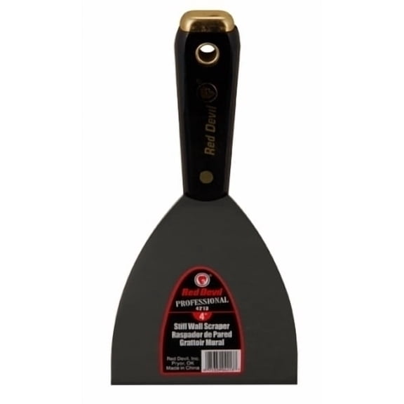Red Devil 4213 4" Stiff Wall Scraper
