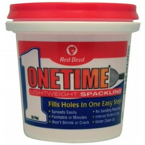 Red Devil .5 Pint Onetime Spackling Interior