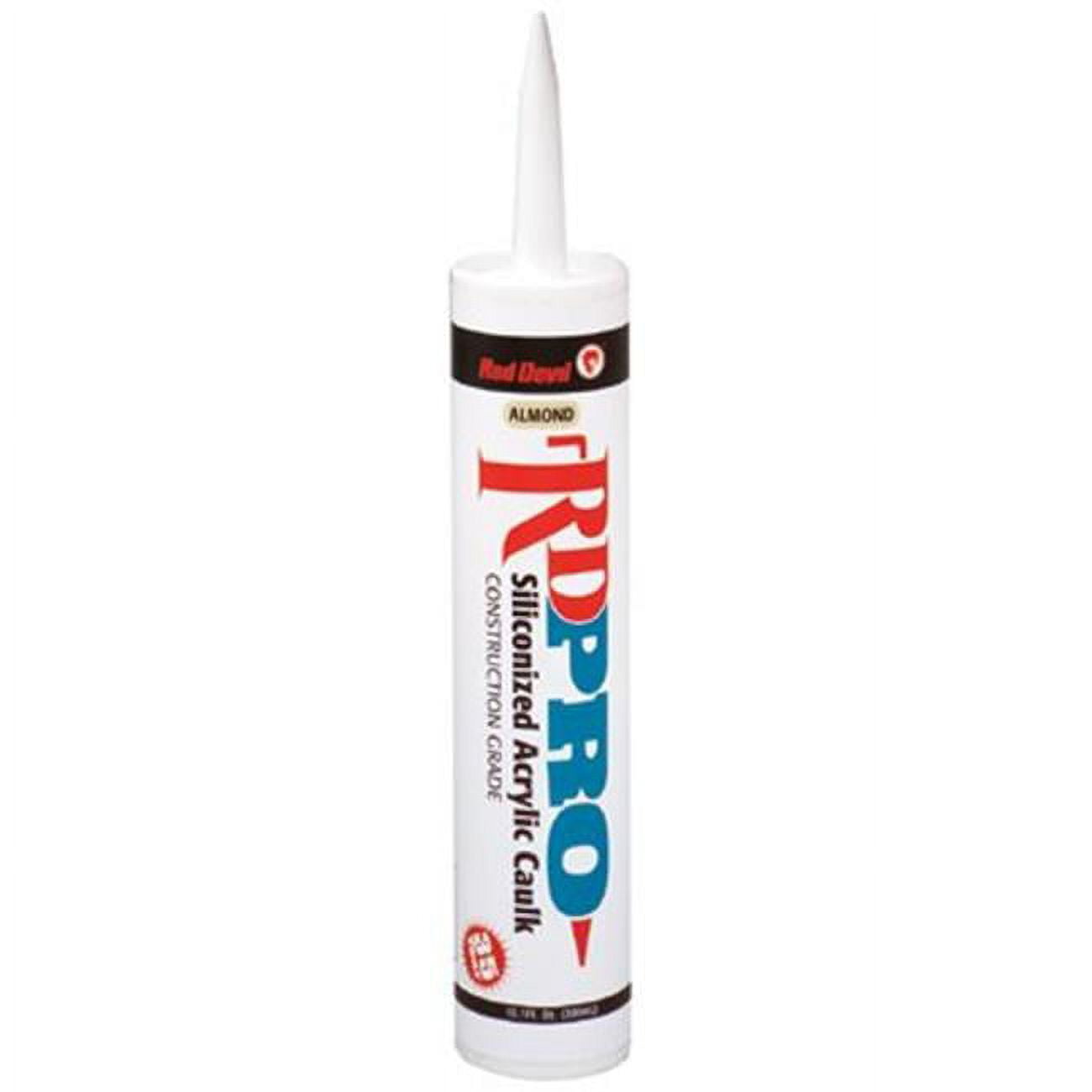 Clear Siliconized Acrylic Sealant for Construction, 10.1 oz