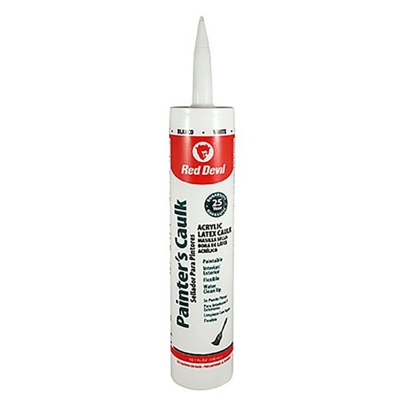 Red Devil Painter's Caulk 10.1 FL. OZ. Cartridge White - 0746