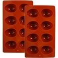 thumbnail image 1 of Red Devil Egg Mold, 2026 New 8 Cavity Silicone Egg Molds Set for Easter Silicone Egg Pan Baking Supplies for Cake Decorating Chocolate Candy, 1 of 7