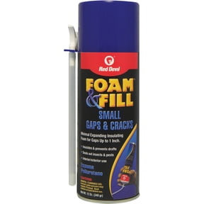 Red Devil Foam and Fill Expanding Foam Sealant for Small Gaps 12 oz