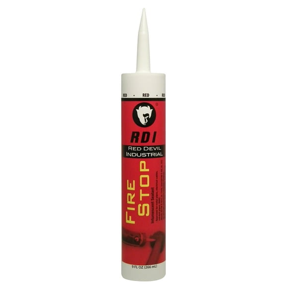 Red Devil LC150RD Firestop Fire Barrier Sealant, Red