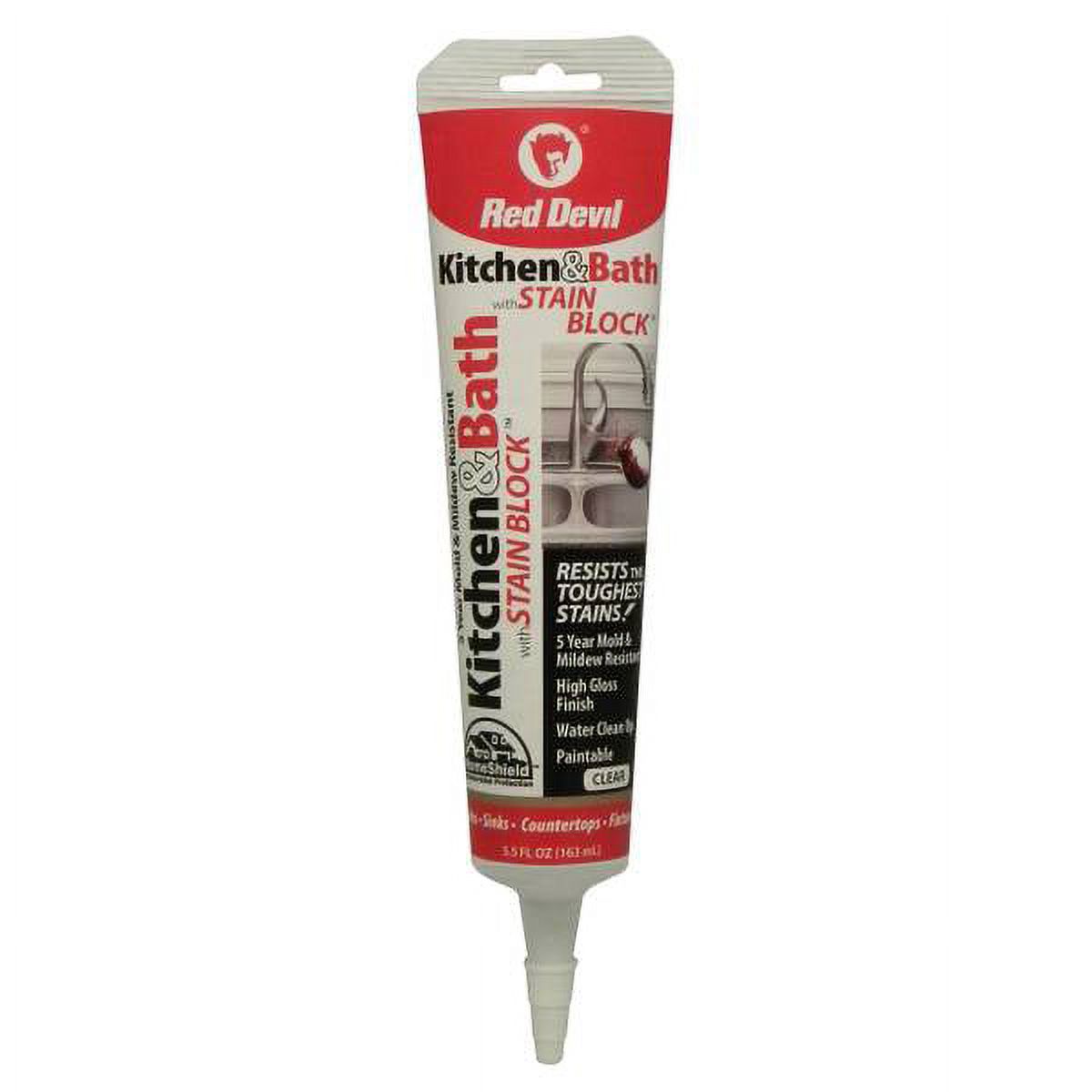 Red Devil Red Devil StainBlock Kitchen & Bath Caulk