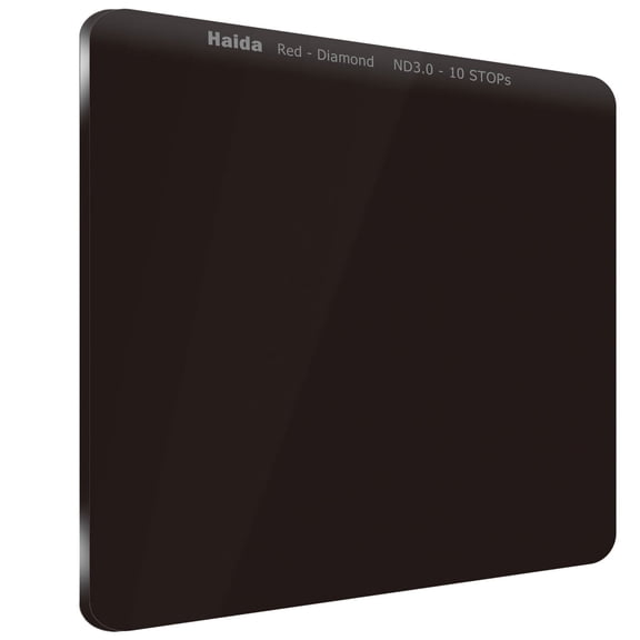 Haida Red-Diamond ND 100x100mm Filter, 3.0/1000x Density (10-Stops)