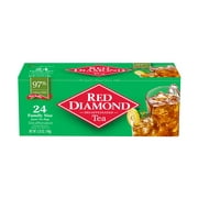 Red Diamond Pekoe and Orange Pekoe Decaf Tea Bags, Iced Tea Bags, Family Size, 24 Ct