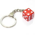 thumbnail image 1 of Red Dice Keychain, 1 of 1