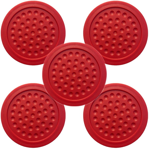 Red Dimpled Air Hockey Puck 5Pack