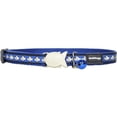 thumbnail image 1 of Red Dingo CC-RF-DB-12 Red Dingo Cat Collar Reflective Fish Dark Blue, 1 of 4