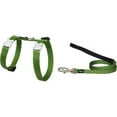 thumbnail image 1 of Red Dingo CH-ZZ-GR-12 Cat Harness & Lead Combo Classic Green, 1 of 1