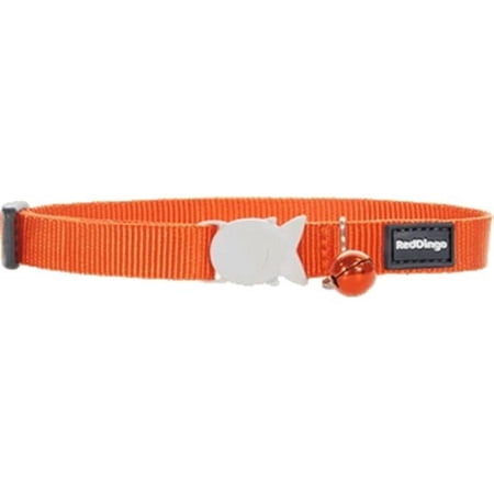 Red Dingo Cat Collar Classic Orange