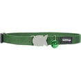thumbnail image 1 of Red Dingo Classic Cat Collar, Green, Medium, 1 of 2