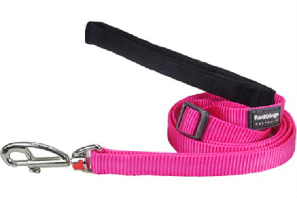 Red Dingo Classic Hot Pink Dog Leash, Small, 6 Feet