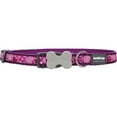 thumbnail image 1 of Red Dingo DC-BZ-PU-20 Dog Collar Design Breezy Love Purple- Medium, 1 of 1