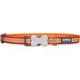 thumbnail image 1 of Red Dingo DC-RB-OR-12 Dog Collar Reflective Orange- Extra Small, 1 of 1