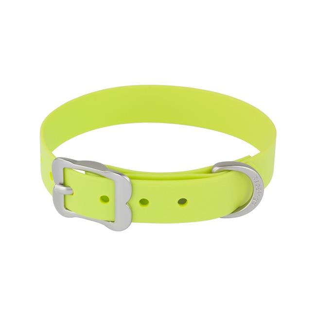 Red Dingo DC-VI-LG-30 Dog Collar Vivid PVC Lime Small