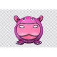 thumbnail image 1 of Red Dingo DF-HI-PU-NS Durables Hippo Ball Pet Toy Purple - One Size, 1 of 1