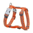 thumbnail image 1 of Red Dingo DH-SE-OR-12 Dog Harness Design Snake Eyes Orange- Extra Small, 1 of 1