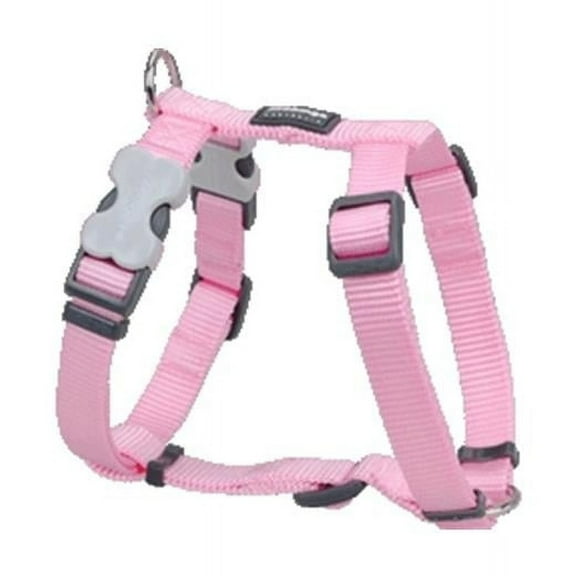 Red Dingo DH-ZZ-PK-25 Dog Harness Classic Pink- Large
