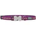thumbnail image 1 of Red Dingo Design Daisy Chain Purple Dog Collar, Small, 1 of 2