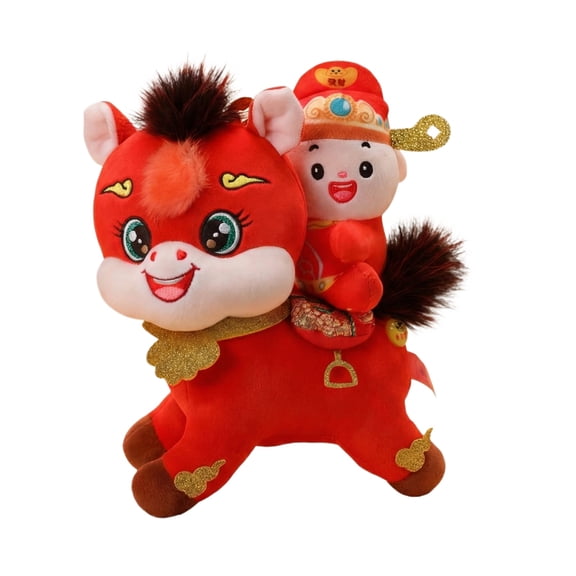 Red Dinosaur Stuffed Animals for Kids Soft Plushies & Plush Toys, Cute Birthday Gift, Holiday Present, Comforting Companion Toy for Toddlers 1-6 Years A