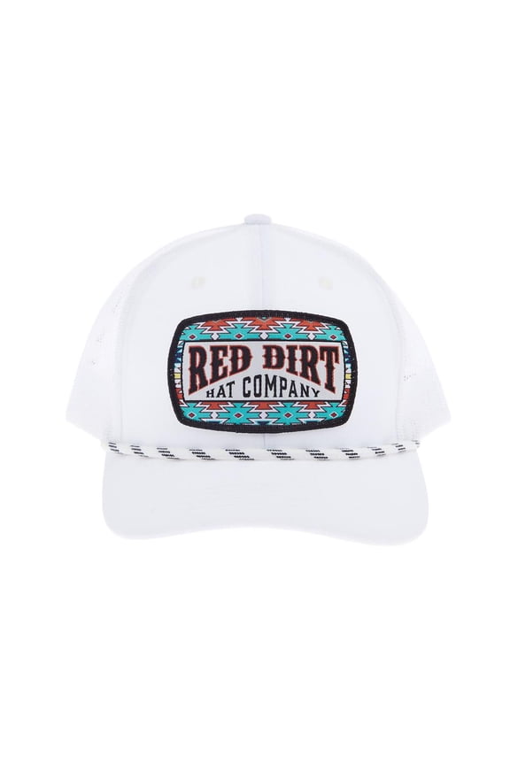 Red Dirt Youth Boss Hog White Cap