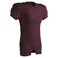 thumbnail image 1 of Red Dog Collegiate-Fit Poly/Spandex Football Game Jersey, Youth Large, Maroon, 1 of 1
