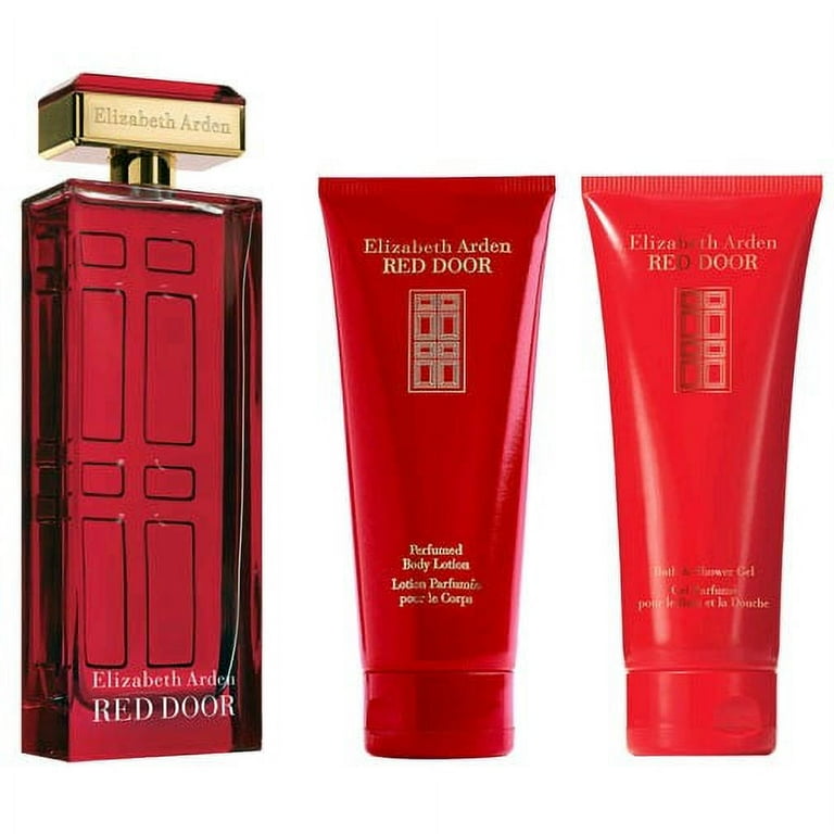 Red Door Perfume by Elizabeth Arden 3 Piece Gift Set for Women