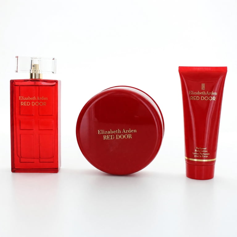 Elizabeth Arden, Red Door Gift Set for Women, 3 Piece with Powder