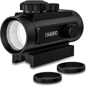 Red Dot 1x40mm, R&G, Dot Sight Rifle scope, 4 MOA Reticle, Compatible with 20mm and 11mm Rails.
