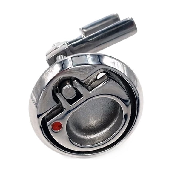 Red Dot Floor Lock 316 Yacht Accessories Deck Pull Ring Lock Marine Hardware Floor Buckle Fixer ,Universal Compatibility