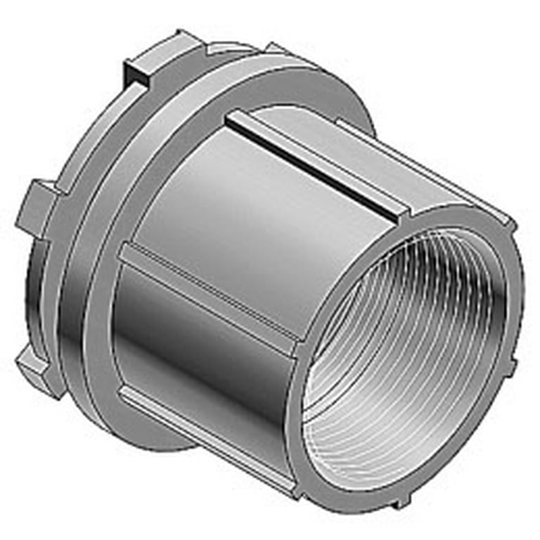 Red Dot HTZ4, Conduit Hub, 1.25 Inch Zinc Hub, 1 PC - Walmart.com