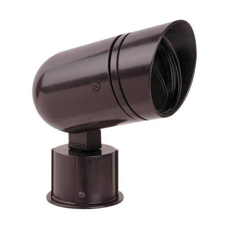 Red Dot Sitelight 100 Watt Post Mount Spot Light Kit Bronze