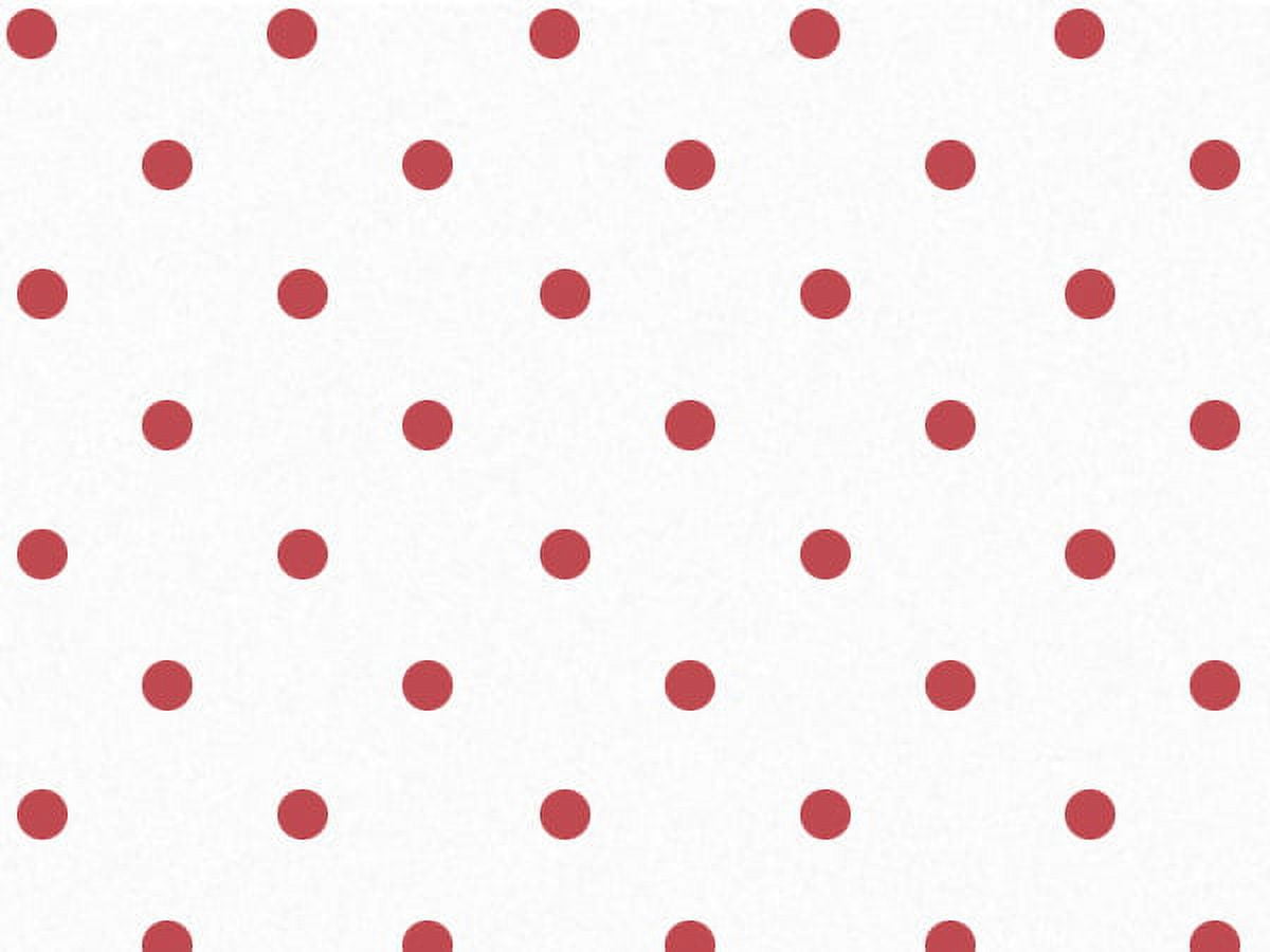 Closeout Tissue Paper - Red Dots on White Tissue Paper (Closeout) #DOTS-R-T